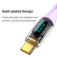 Cabo USB-C 100W Usams: Carregamento Turbo e Dados Rápidos! - imagem 2