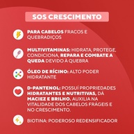 Máscara SOS Crescimento DaBelle: Cabelos Fortes e Rápidos! - imagem 2