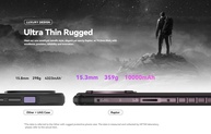 Raptor Iiif150: O 4G à Prova d'Água e Bateria Infinita! - imagem 3