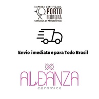 Prato Raso Eudora Alleanza - 6 Unidades | Cerâmica Premium com Decoração Digital - imagem 3