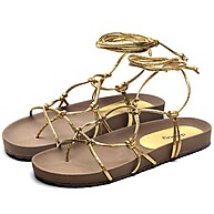 Rasteirinha Papete Dourada Dubuy: Conforto e Estilo! - imagem 1
