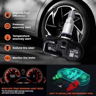 Sensor TPMS PMV-C010 para Toyota Camry, Corolla, RAV4 e mais - Monitore a Pressão dos Pneus! - imagem 4
