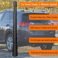 Antena Mastro 17cm para Toyota RAV4 (2009-2015) - Recepção Premium e Instalação Rápida - imagem 3