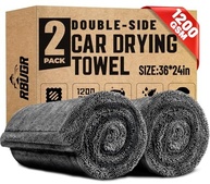 Toalhas de Microfibra 1200GSM RBUGR (2 Unidades) - Secagem Ultra-Absorvente e Sem Riscos para Carros - imagem 2
