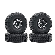 Pneus e Rodas Pretas para Carros RC 1/24 Axi00002: Performance e Durabilidade - imagem 2