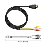 Cabo HDMI para RCA Marmoin 1.5m 1080p: Conecte Seus Dispositivos com Clareza - imagem 5