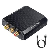 WENTER Conversor AV para HDMI, adaptador RCA para HDMI 1080p, mini adaptador composto de áudio e vídeo CVBS suporta PAL/NTSC para reprodutores de DVD VCR/VHS/Xbox/PS3/STB/N64/Wii/TV/PC/Blue-Ray - imagem 1