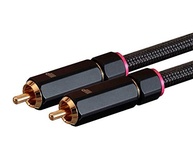Cabo RCA Estéreo Monoprice Onix 1.8m: Som Impecável com Conectores Banhados a Ouro - imagem 4