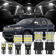 Kit LED Interno 19 Peças + Ré Jeep Grand Cherokee WK2 2011-2021: Iluminação Branca e Potente - imagem 1