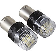 Lâmpadas LED 1156 Branca 16 Leds 12V - Par para Freio e Ré - imagem 2