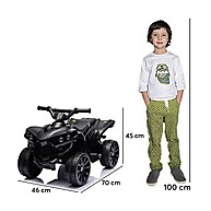 Mini Quadriciclo Elétrico 6V com Música e Ré - imagem 2