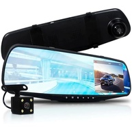 Kit Retrovisor com Câmera de Ré Colorida 4" - Estacione com Segurança e Facilidade - imagem 2