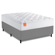 Cama Box Colchão Casal King Molas Ensacadas Real 193x203x65cm - Conforto e Sustentação Premium com Design Moderno - imagem 1