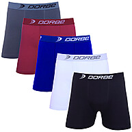 Kit 5 Cuecas Boxer Algodão Dorbe Não Enrola – Conforto Real - imagem 2