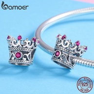 Berloque Coroa Bamoer Prata 925: Elegância Real! - imagem 2
