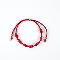 Pulseira Vermelha Kabbalah 7 Nós: Proteção Espiritual Real - imagem 1