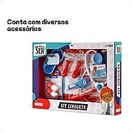 Kit Médico Infantil BR959 – Brincar de Médico Nunca Foi Tão Real! - imagem 2