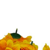 50 Flores Girassol Artificiais 7cm: Toque Real! - imagem 2