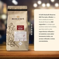 CAFÉ ESPECIAL TORRADO E MOÍDO REALCAFÉ RESERVA 650 - Torra Média - 250G - imagem 2