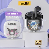 Realfit F1: Fones Bluetooth 5.3 com Som Imersivo - imagem 1
