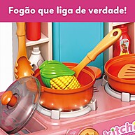 Cozinha Infantil Completa com Luz e Som – Diversão Realista! - imagem 2