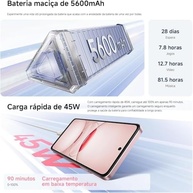 Celular Realme C75x 128GB Azul: Resistência IP69 e Carregamento Rápido 45W - imagem 5