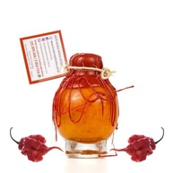 Caveira Com Molho Carolina Reaper Hp22b Vidro 200 Ml - imagem 3