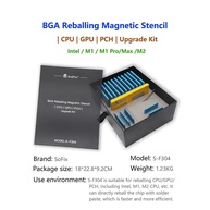 Stencil Reballing S-F304: Macbook, Intel M1/M2 - imagem 3