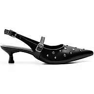 Scarpin Preto Lumiss: Elegância e Rebite - imagem 2