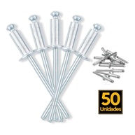 Rebite Repuxo Cromado 4,8x14mm: Fixação Forte! - imagem 1