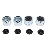 KIMISS Tampa de Graxa Cromada para Eixo de Reboque Dexter 2000-3500 LBS - Proteção Durável e Fácil Manutenção (4 Peças) - imagem 5