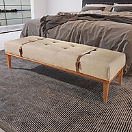 Recamier Linho 150cm Yarin: Conforto e Elegância - imagem 1