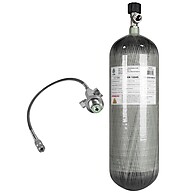 Recarga PCP: Cilindro 9L + Estação DIN 300 BAR - imagem 1