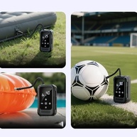 Compressor de Ar Portátil: Inflador Elétrico Recarregável com Visor Digital para Pneus - imagem 5