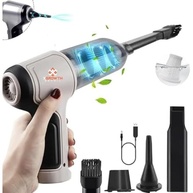 Aspirador Portátil 3 em 1 XGROWTH: Soprador e Sugador Sem Fio Recarregável USB - Limpeza Completa! - imagem 2