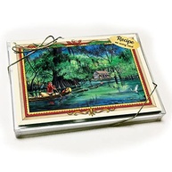 The ROUTH COLLECTION Cartão de Natal Louisiana com receita - Entrega Moonlight Bayou - imagem 2
