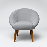 Kit 2 Poltronas Cinza com Pés Palito - Design Moderno para Salas de Espera e Recepção - imagem 5