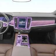 Película Protetora TPU Transparente para Console Central Volvo S90 Recharge 2018-2024 - imagem 2
