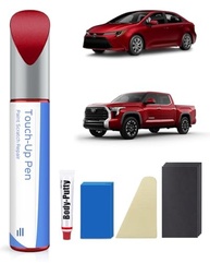 Barcelona Red Pearl(3R3) Kit de Reparo de Tinta de Retoque para Carros – Compatível com Toyota, Restaure seu Veículo com Facilidade - imagem 2