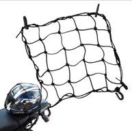 Rede Elástica de Carga para Moto 30x30cm com Ganchos Reforçados - Transporte Seguro! - imagem 1