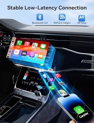 Adaptador CarPlay Sem Fio Redlake: Upgrade Mini USB para iPhone - Conexão Rápida e Estável - imagem 3