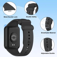 Pulseira Silicone Premium: Mi Band 8/9 Pro e Redmi Watch 4 - imagem 4