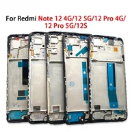 Peça Frontal Redmi Note: Aro LCD e Frame - imagem 2