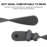 Pulseira Silicone Premium: Mi Band 8/9 Pro e Redmi Watch 4 - imagem 3