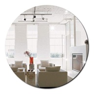 Espelho Decorativo Redondo 40cm | Vidro Lapidado Sem Moldura para Sala, Quarto e Banheiro - imagem 1