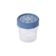 Pote Redondo 65ml com Tampa Rosca - Plasútil em PP Sem BPA, Design Tropical Abacaxi - imagem 2