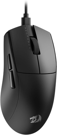 Mouse Gamer Redragon K1ng 1K Preto PAW3327 Cabo USB Tipo-C Removível 12400 DPI M724 - imagem 1