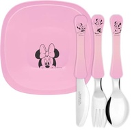 Kit Infantil para Refeição Disney Minnie 5 Peças - Praticidade e Estilo para as Refeições - imagem 2