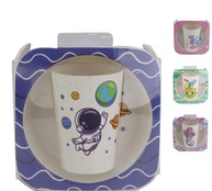 Kit Refeição Infantil 4 Peças com Design Capivara - Prático e Divertido - imagem 2