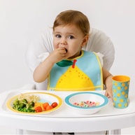 Kit Refeição Frutti Limão Buba - Prato, Bowl e Copo Multicolorido para Crianças - imagem 3
